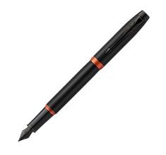 خودنویس پارکر آی ام مشکی مات فلیم نارنجی Parker IM Flame Orange Vibrant Rings Fountain Pen